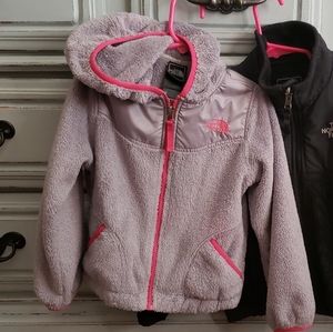 The North Face hooded fleece